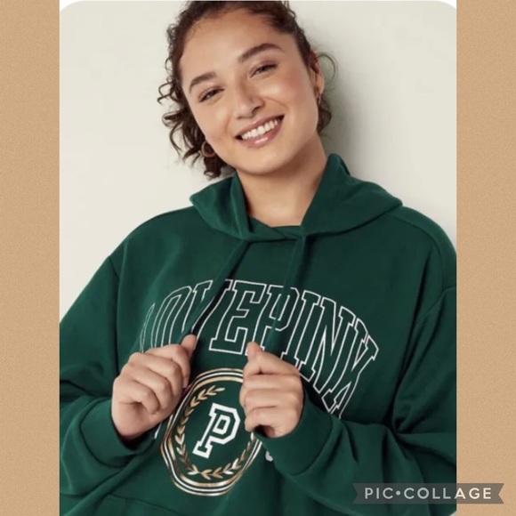 Victoria's secret pink Bling Campus hoodie 2X
XXL VS and Leggings Shine Outfit - Picture 4 of 10